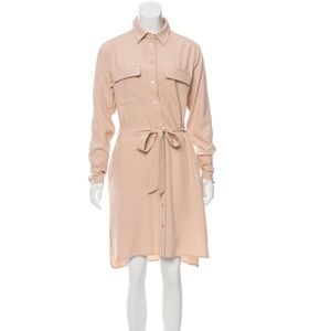 Silk Equipment shirt dress